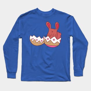 Easter Egg Shell Bunny Long Sleeve T-Shirt